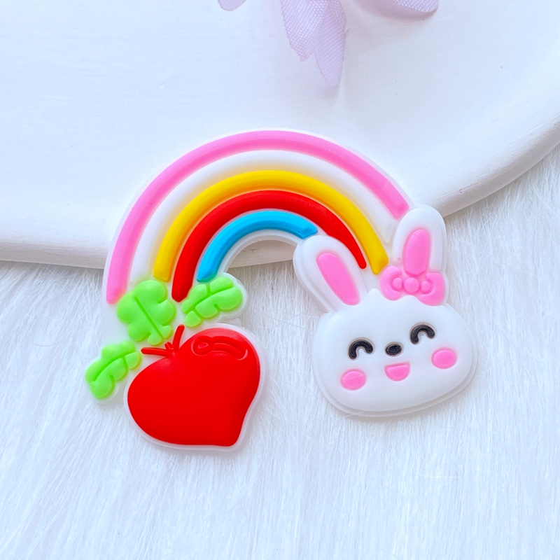 10Pcs New Cute Fruit Animal Ra - Embellishment Glue Craft review and price