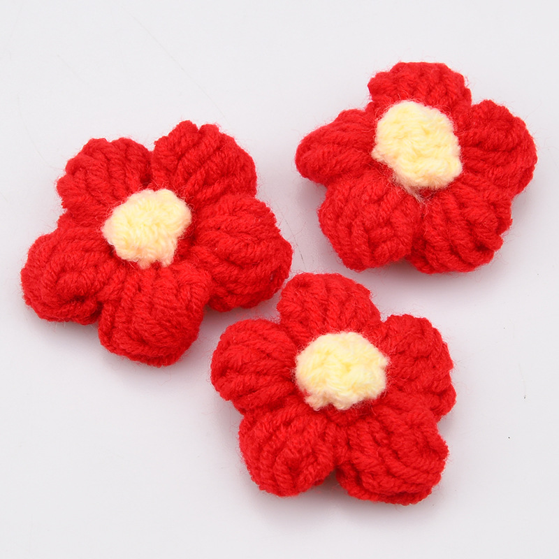 Handmade Crochet Five Petal Fl - Craft Embellishments review and price