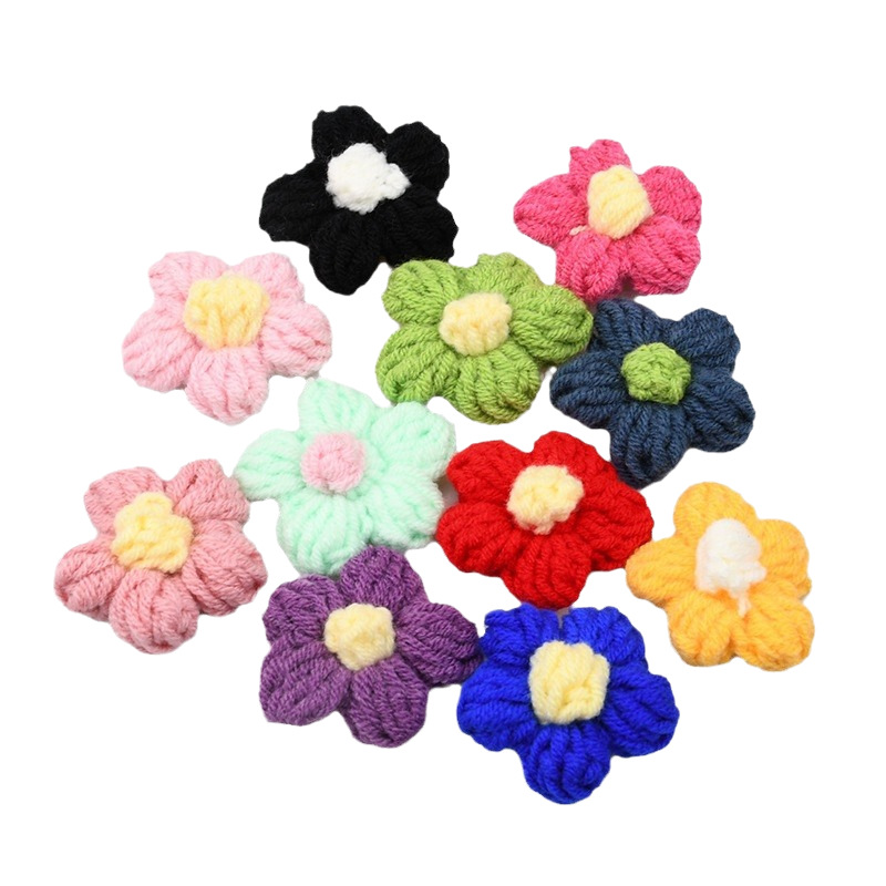 Handmade Crochet Five Petal Fl - Craft Embellishments review and price