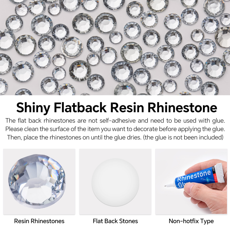 Clear 2-5mm Wholesale Package  - Hotfix Rhinestone Sheet review and price