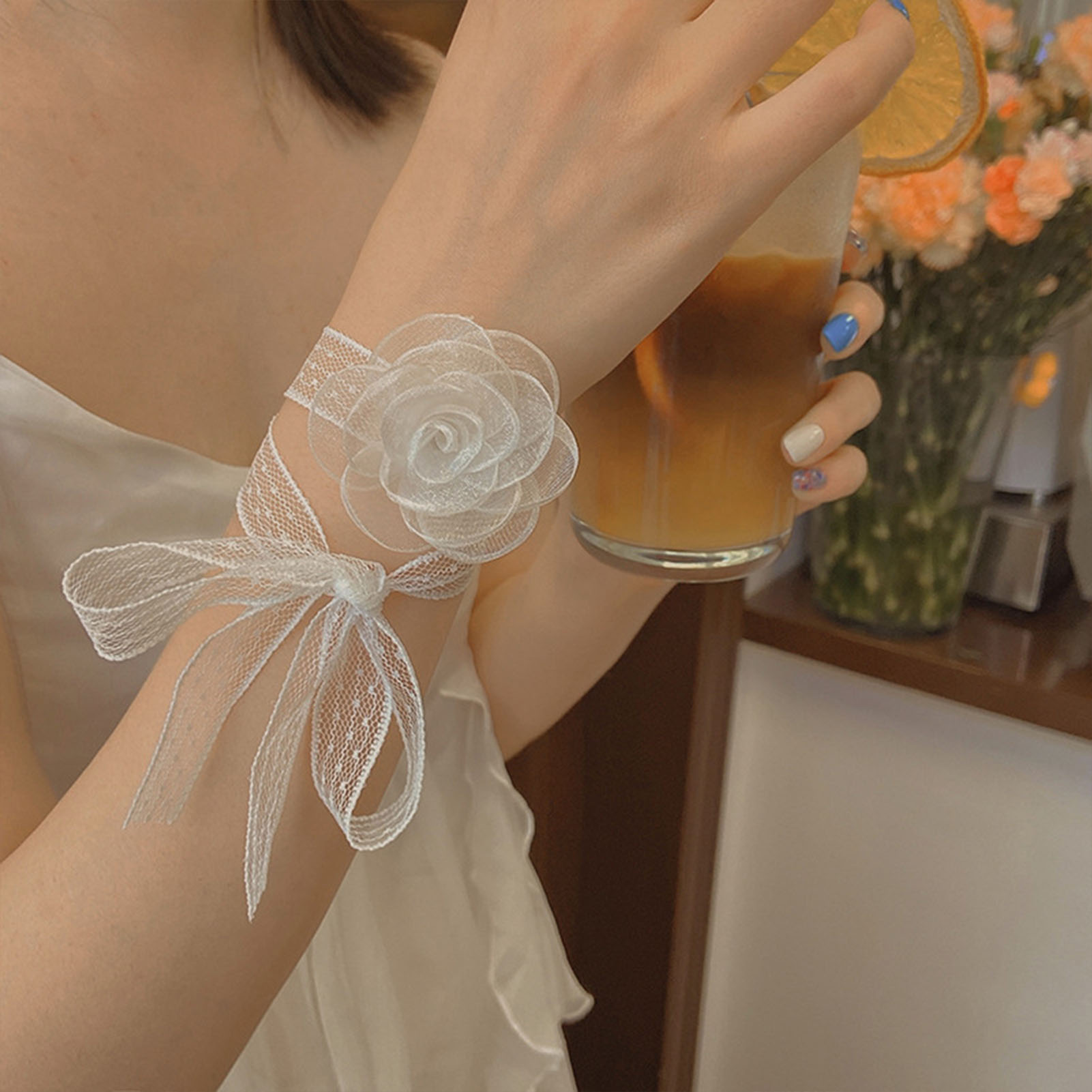 Lace Ribbon Tie Headband With  - Lace Ribbon Trim review and price
