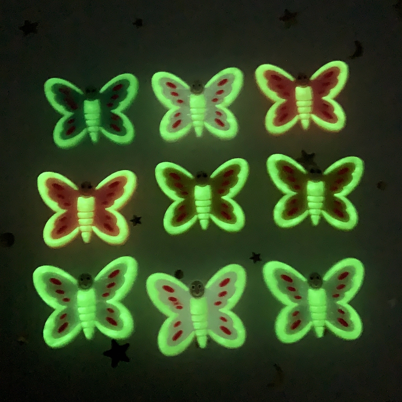 10pcs Cute Large butterfly PVC - Embellishment Glue Craft review and price