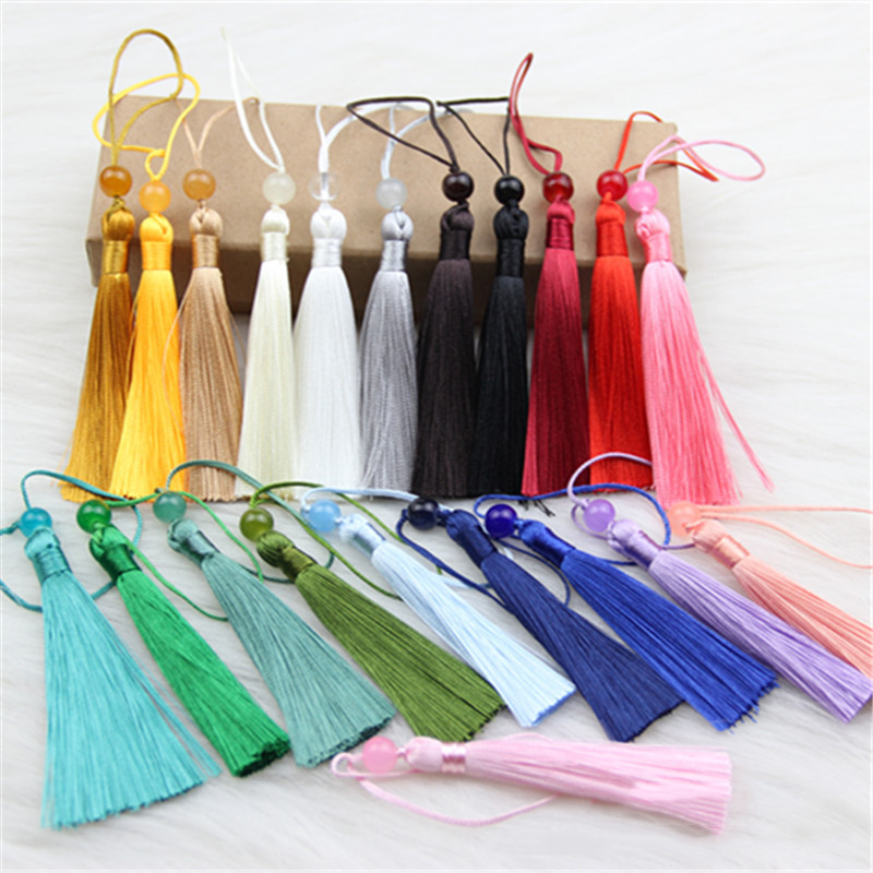 10pcs Polyester Silk Tassel Fr - Beaded Trim Fringe review and price