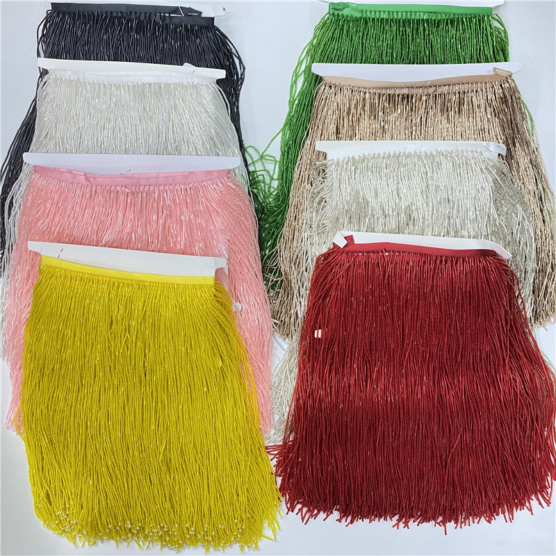 2metros/lot 30cm Wide High Qua - Beaded Trim Fringe review and price