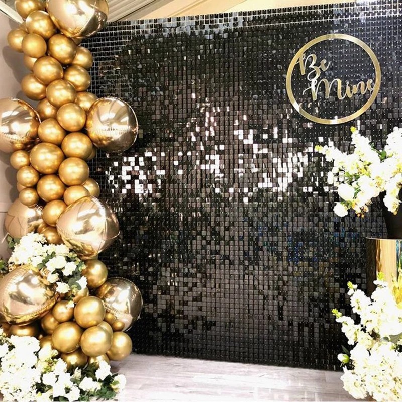 12/16/18/24PCS Shimmer Wall Ba - Sequin Fabric Panel review and price