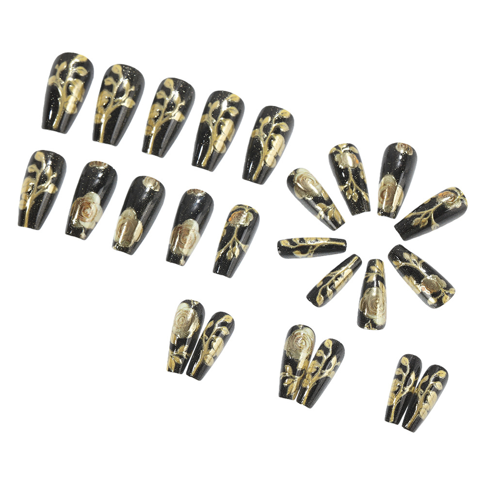 3D fake nails for women girls  - Embroidery Embellishments review and price