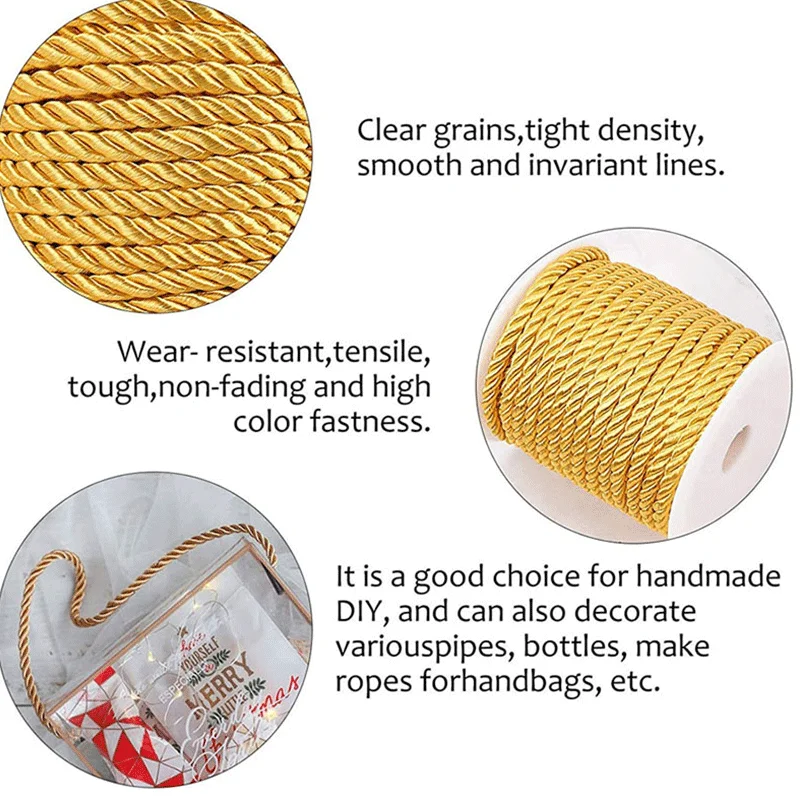 3mm 10m Twisted Cord Rope Trim - Cord Trim Twisted review and price