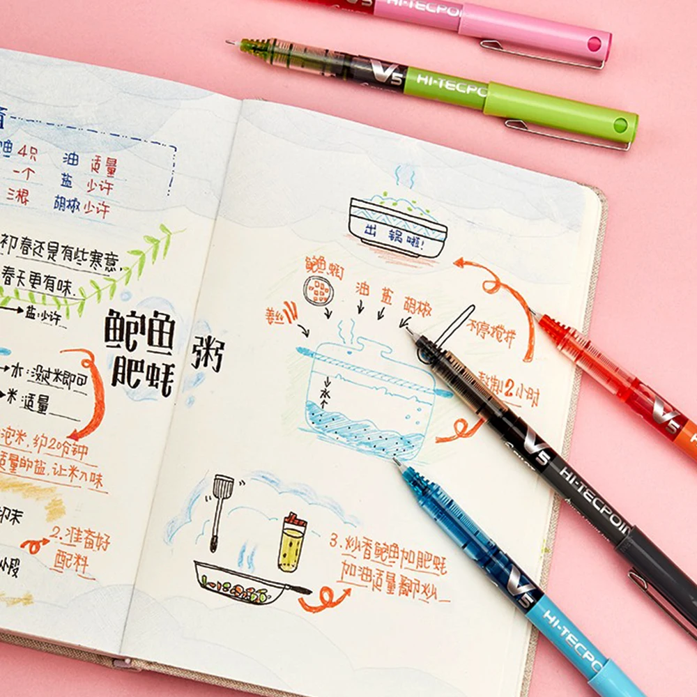 3pcs Japan PILOT Gel Pens Stra - Pilot Pen V5 review and price