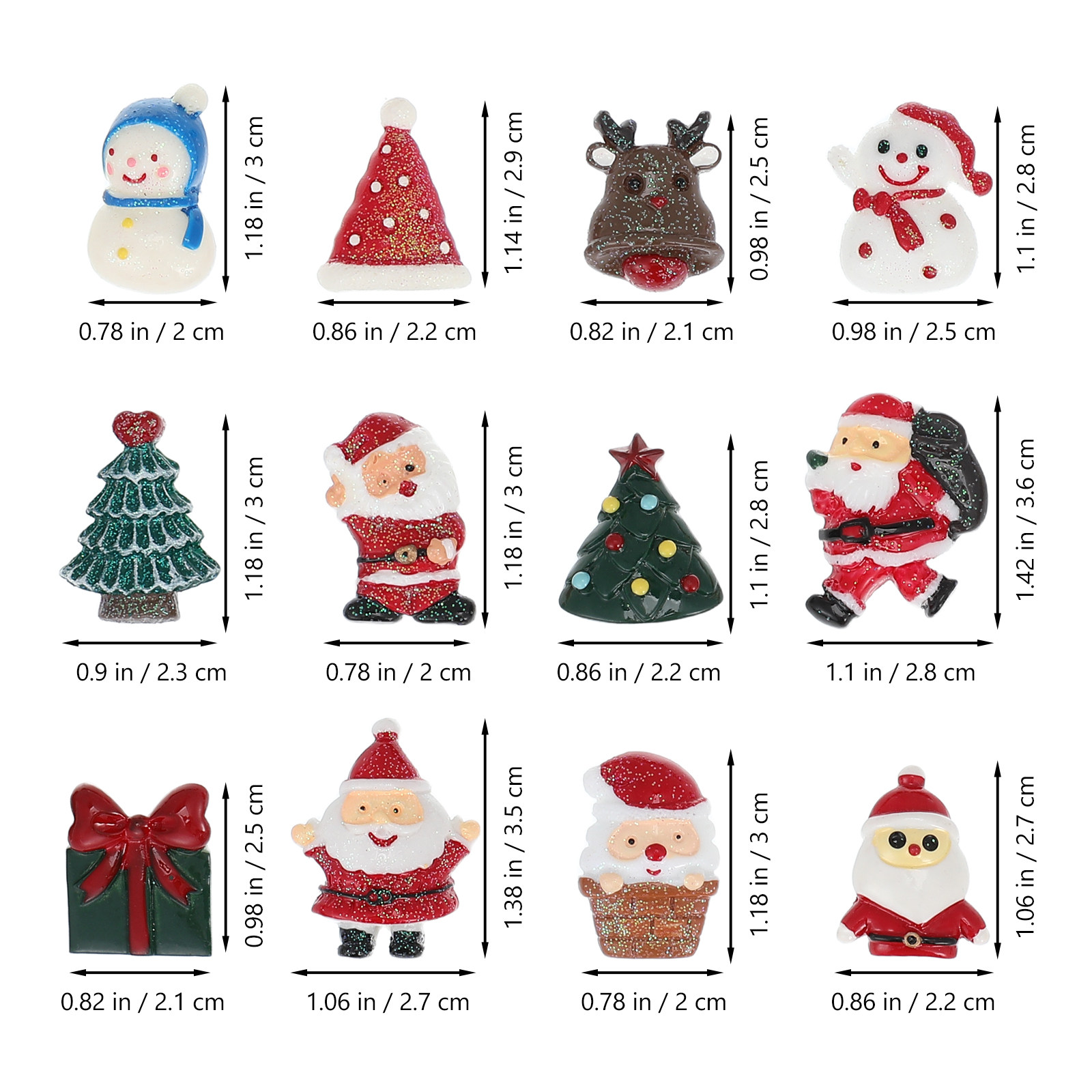 50 PCS Embellishment Christmas - Craft Embellishments review and price