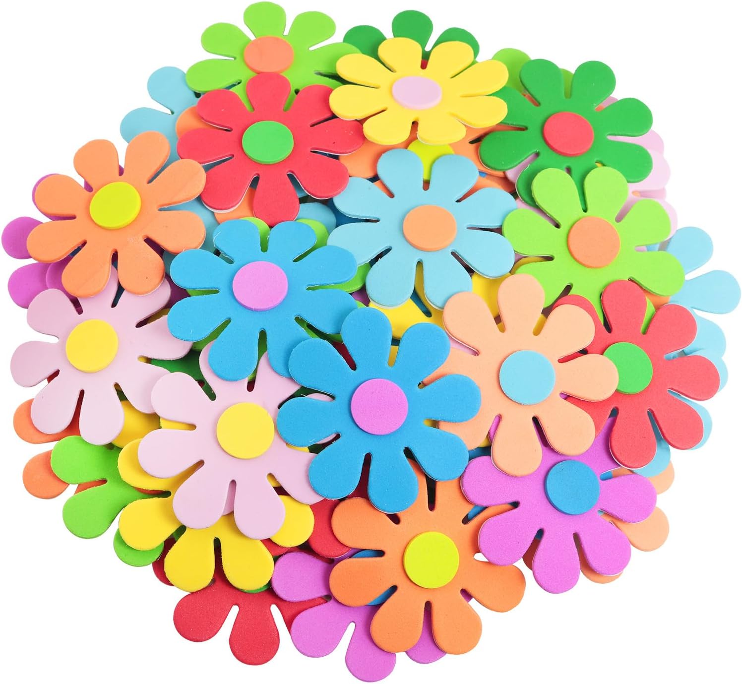 3D flower foam stickers Spring - Craft Embellishments review and price