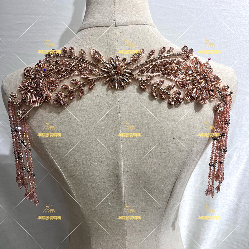Hand Beaded Fringe Trim with P - Beaded Trim Fringe review and price