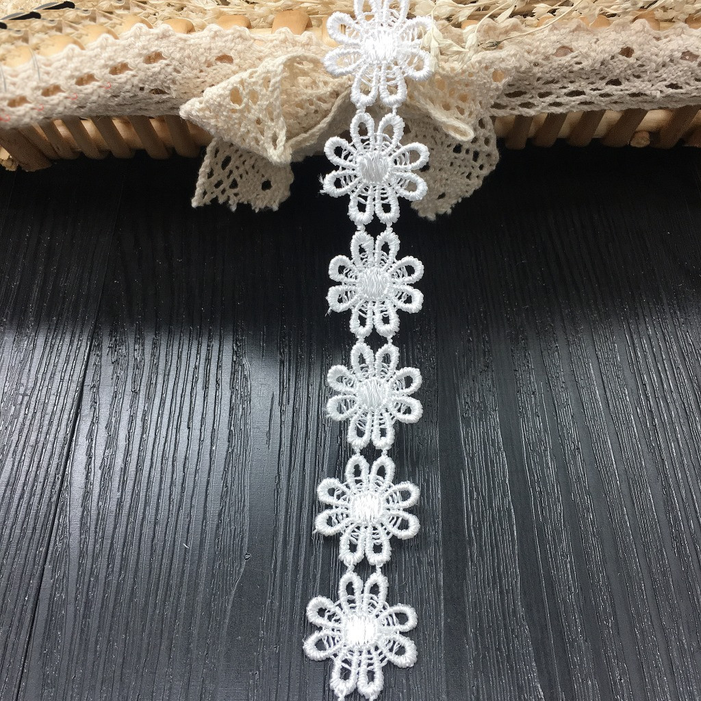 Cute Hollow Flowers Garment La - Lace Ribbon Trim review and price