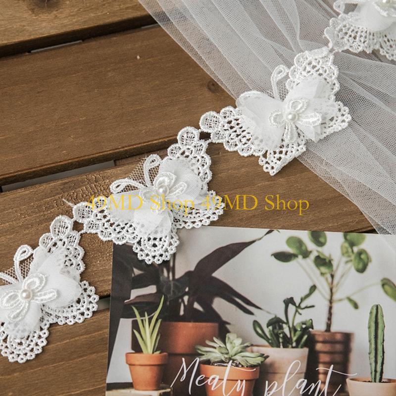 49MD 1 Yard Bowknot for Butter - Lace Ribbon Trim review and price