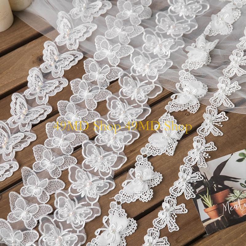 49MD 1 Yard Bowknot for Butter - Lace Ribbon Trim review and price