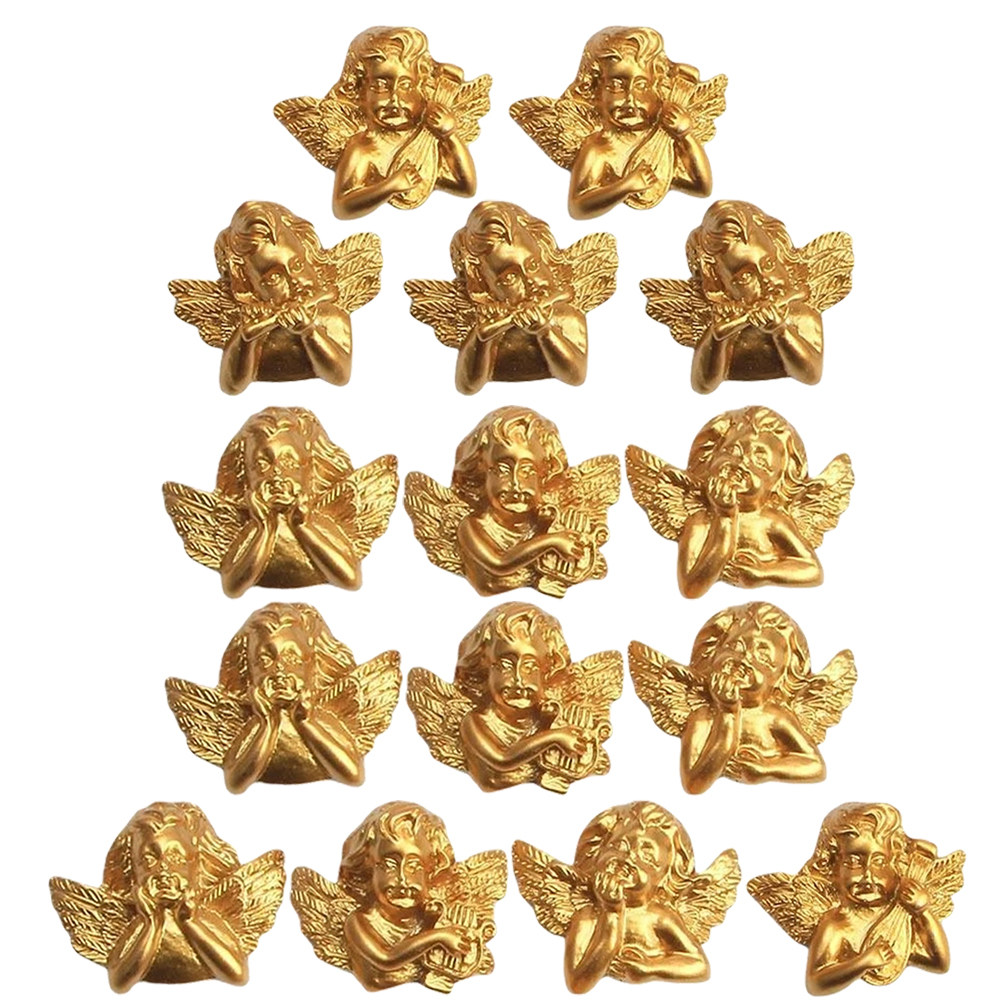 15pcs Resin Angel Accessories  - Craft Embellishments review and price