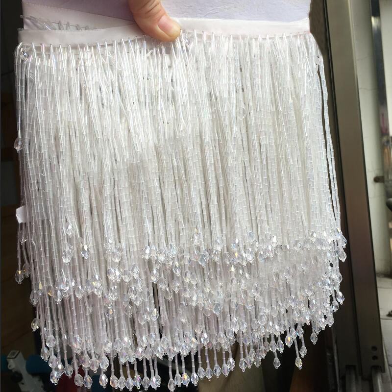 90x15cm Crystal Tassel Lace Be - Beaded Trim Fringe review and price