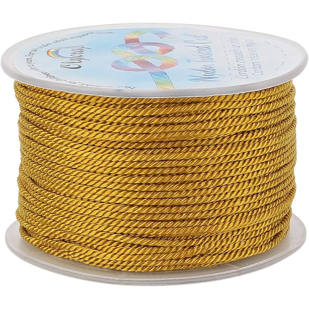 55 Yards 1mm Twisted Satin Nyl - Cord Trim Twisted review and price