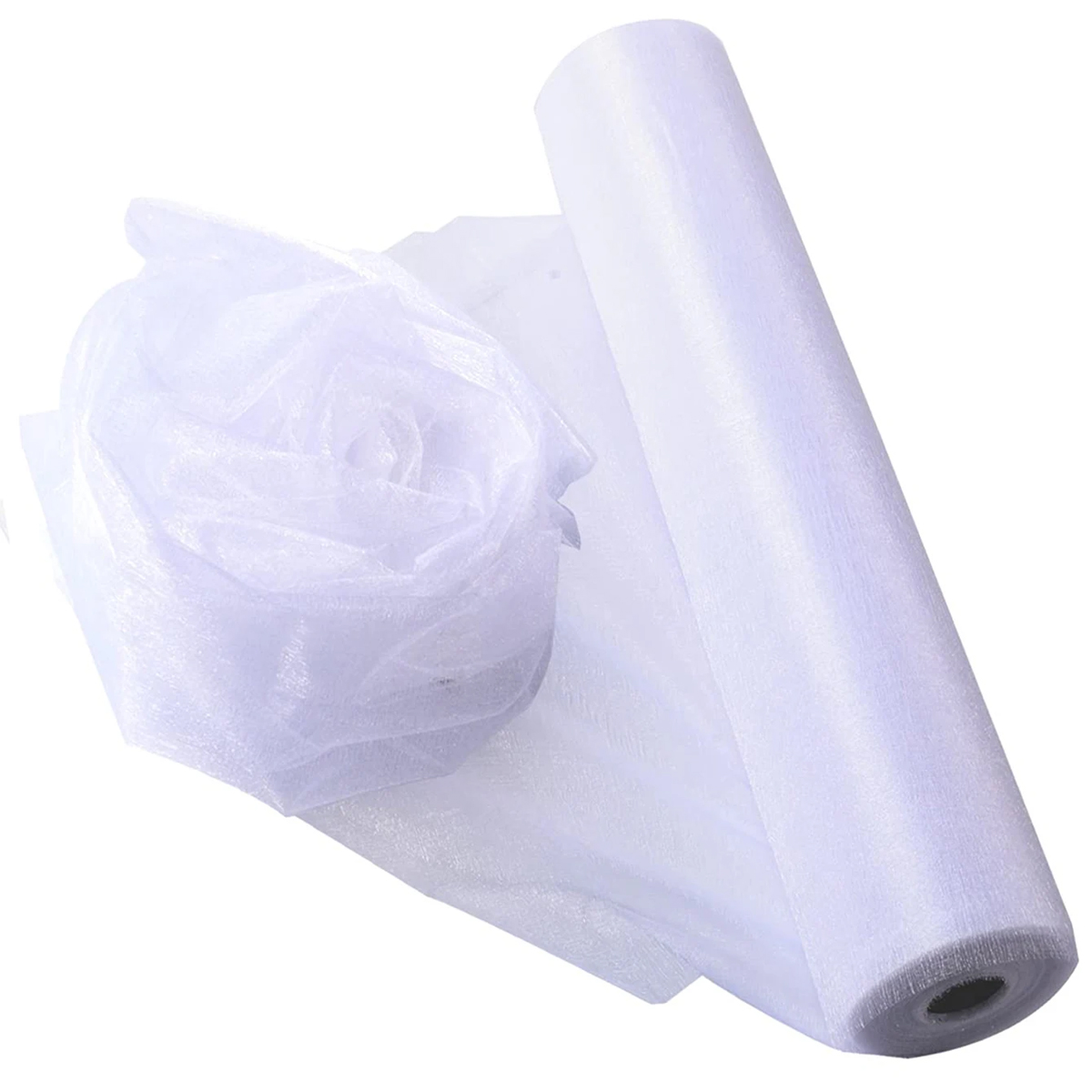 Crystal Organza Fabric Tulle - - Organza Ribbon Spool review and price
