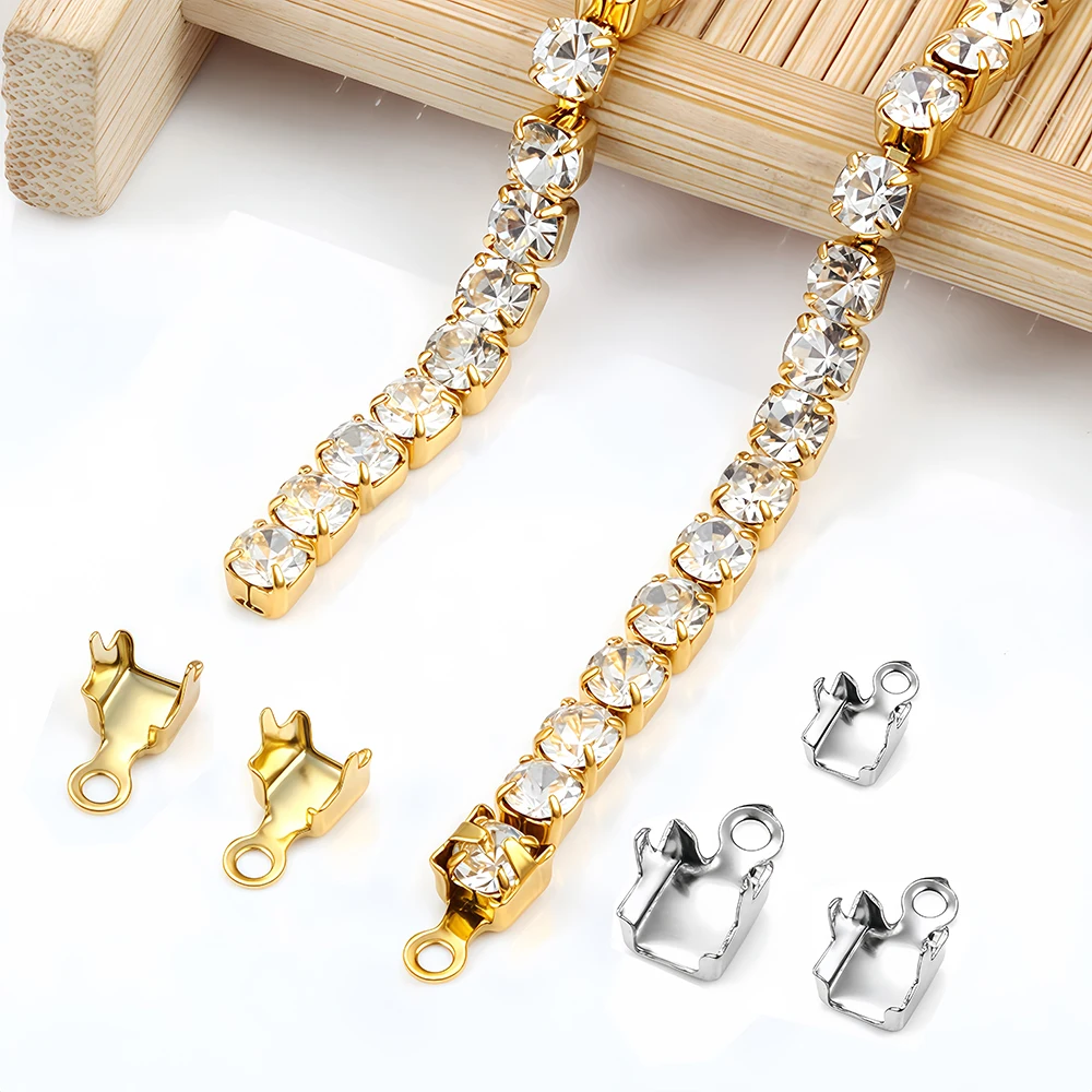 10/20Pcs Stainless Steel Gold  - Beaded Trim Fringe review and price