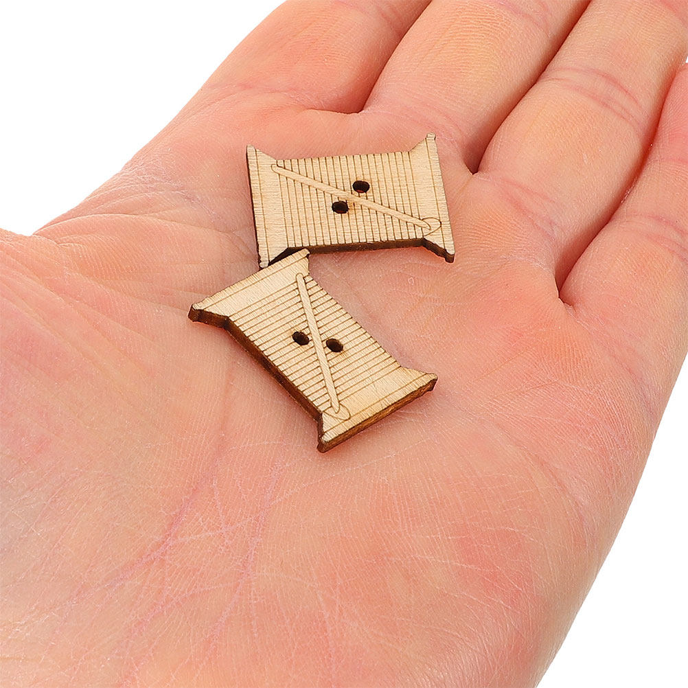 100Pcs Wooden Embroidery Floss - Embroidery Embellishments review and price