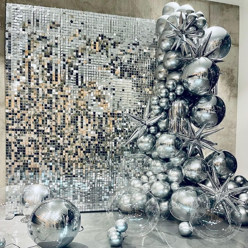 12/16/18/24PCS Shimmer Wall Ba - Sequin Fabric Panel review and price