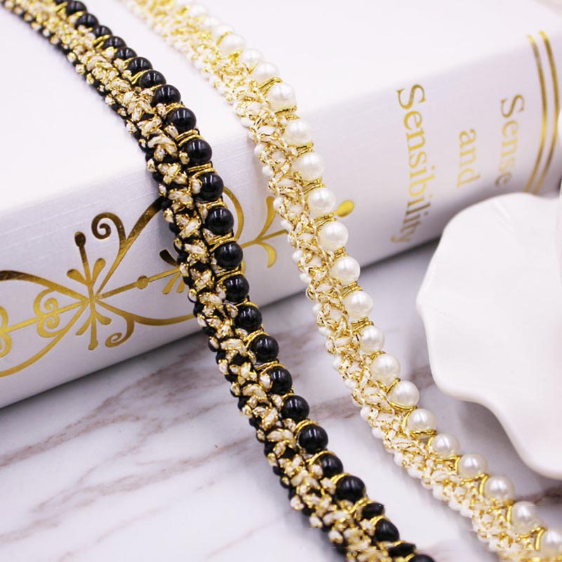 10 Yards DIY Accessories Pearl - Fringe Ribbon Sewing review and price