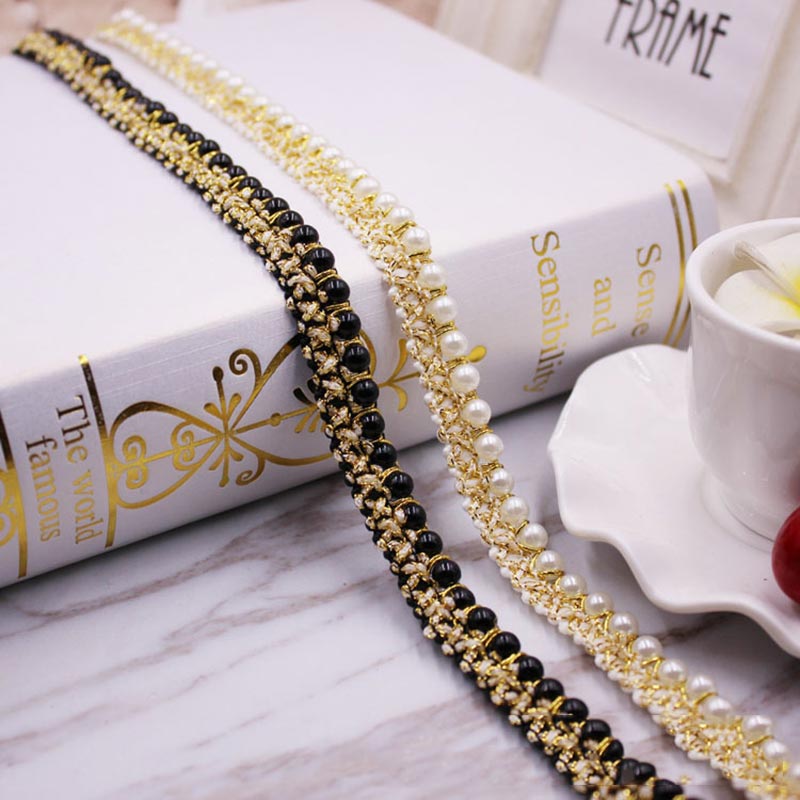 10 Yards DIY Accessories Pearl - Fringe Ribbon Sewing review and price