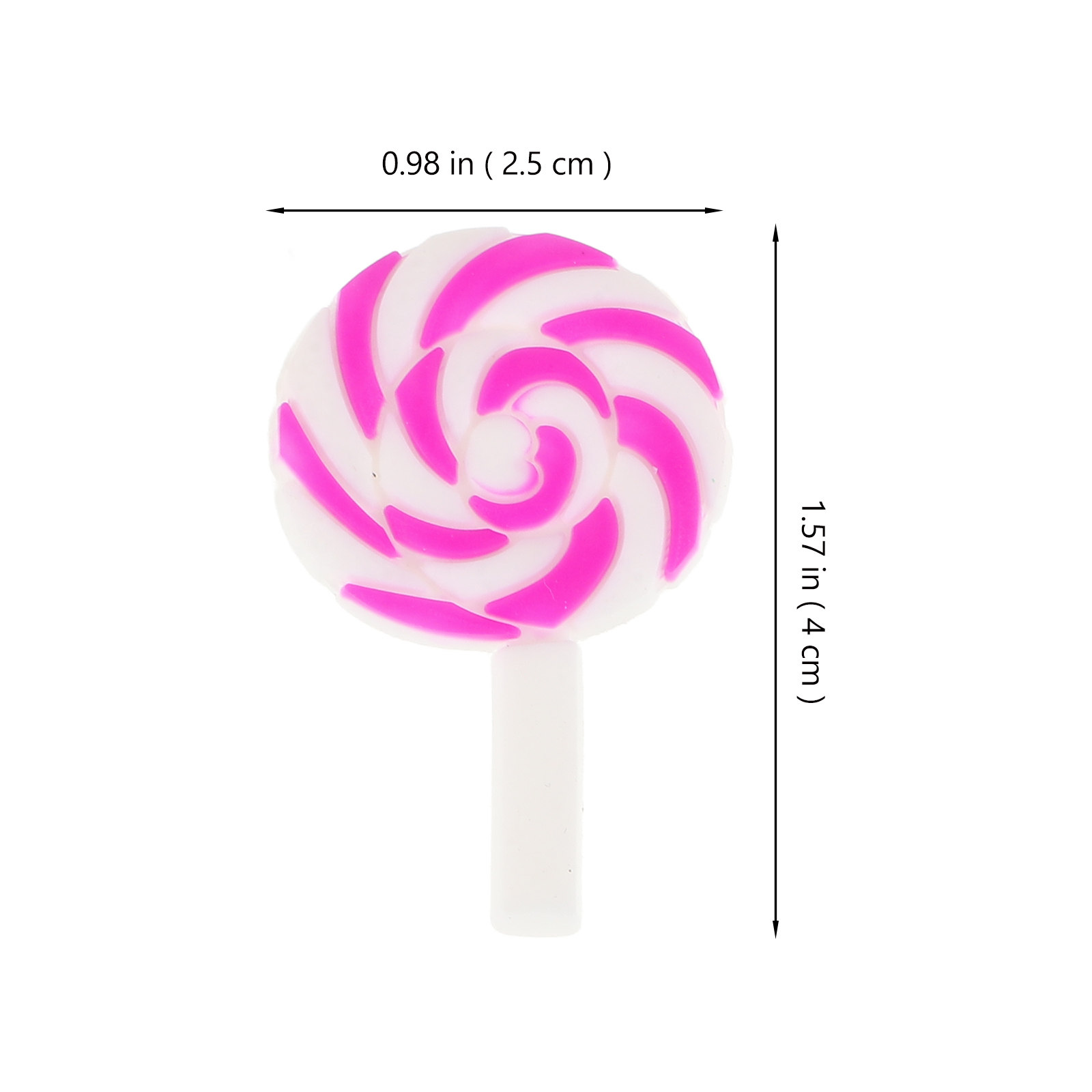 36Pcs Vibrant Rainbow Lollipop - Craft Embellishments review and price