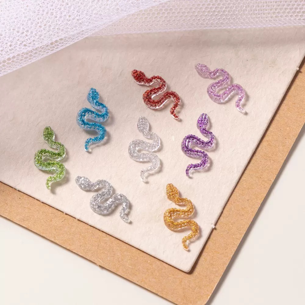 Tiny Shimmer Cartoon Snake Res - Embellishment Glue Craft review and price
