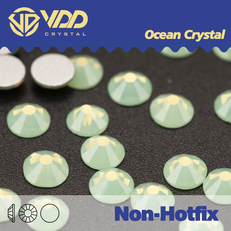 VDD 046 Green Opal  Crystals F - Hotfix Rhinestone Sheet review and price