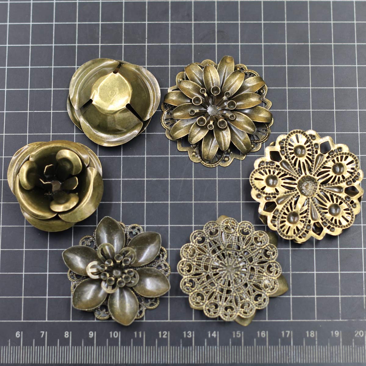 6Pcs Embellishments Combinatio - Craft Embellishments review and price