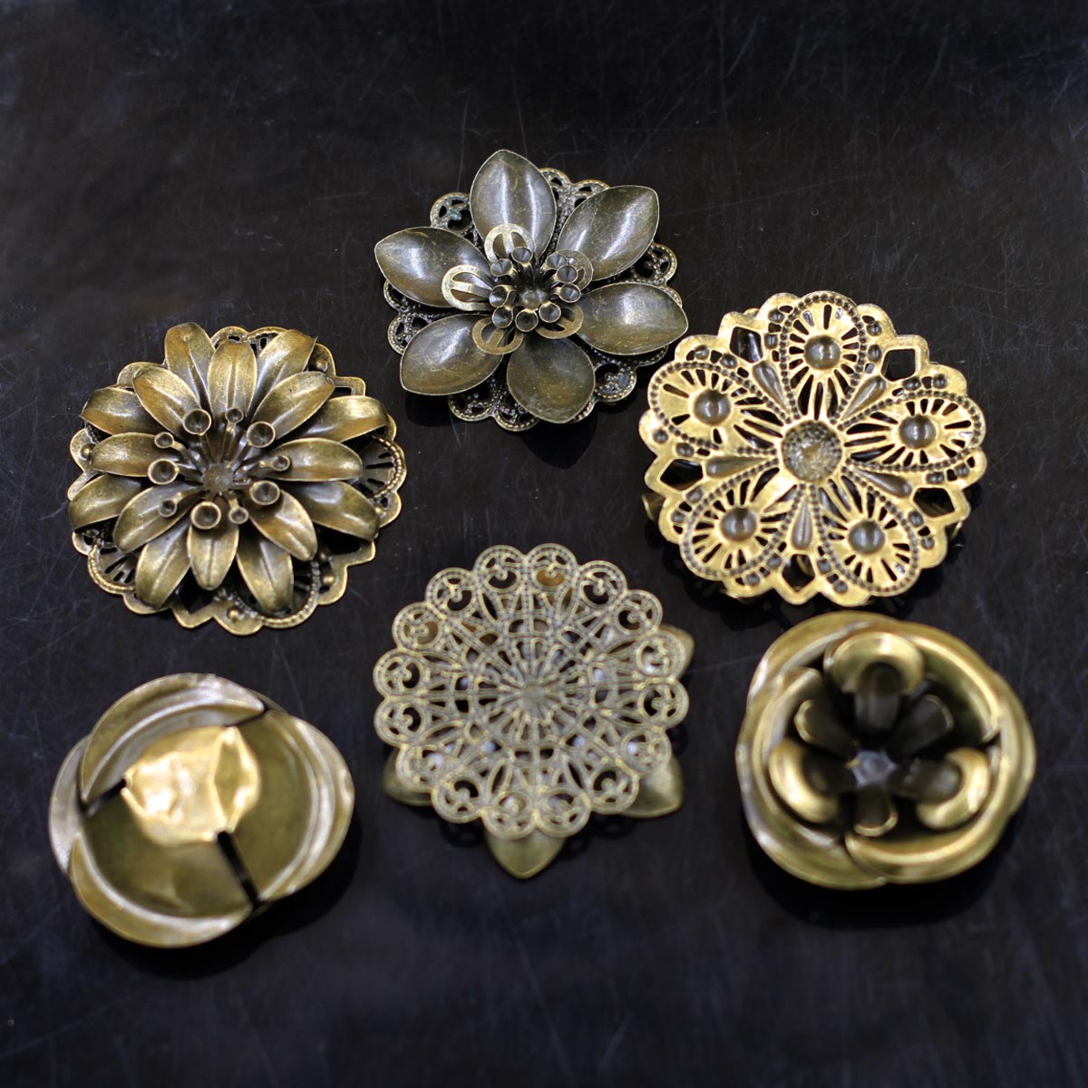 6Pcs Embellishments Combinatio - Craft Embellishments review and price