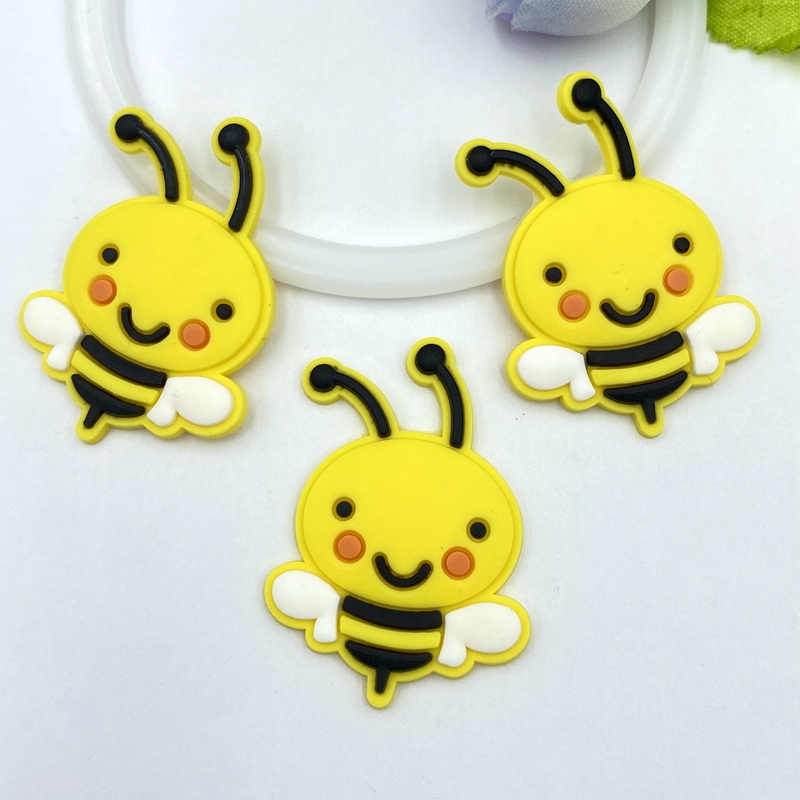 10/20/30pcs cute PVC bee flexi - Embellishment Glue Craft review and price