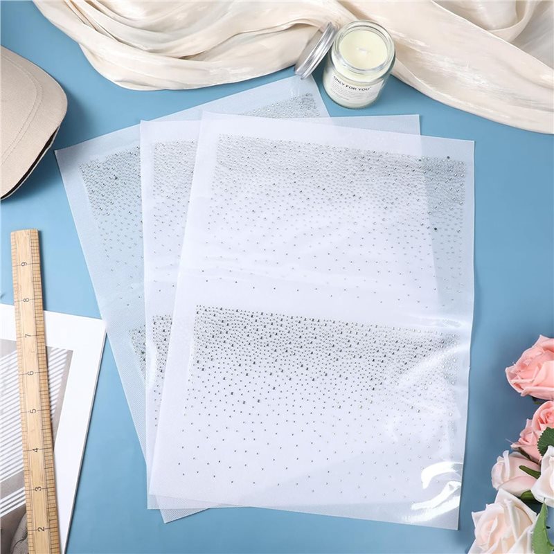 18 Sheets Iron On Rhinestone T - Hotfix Rhinestone Sheet review and price