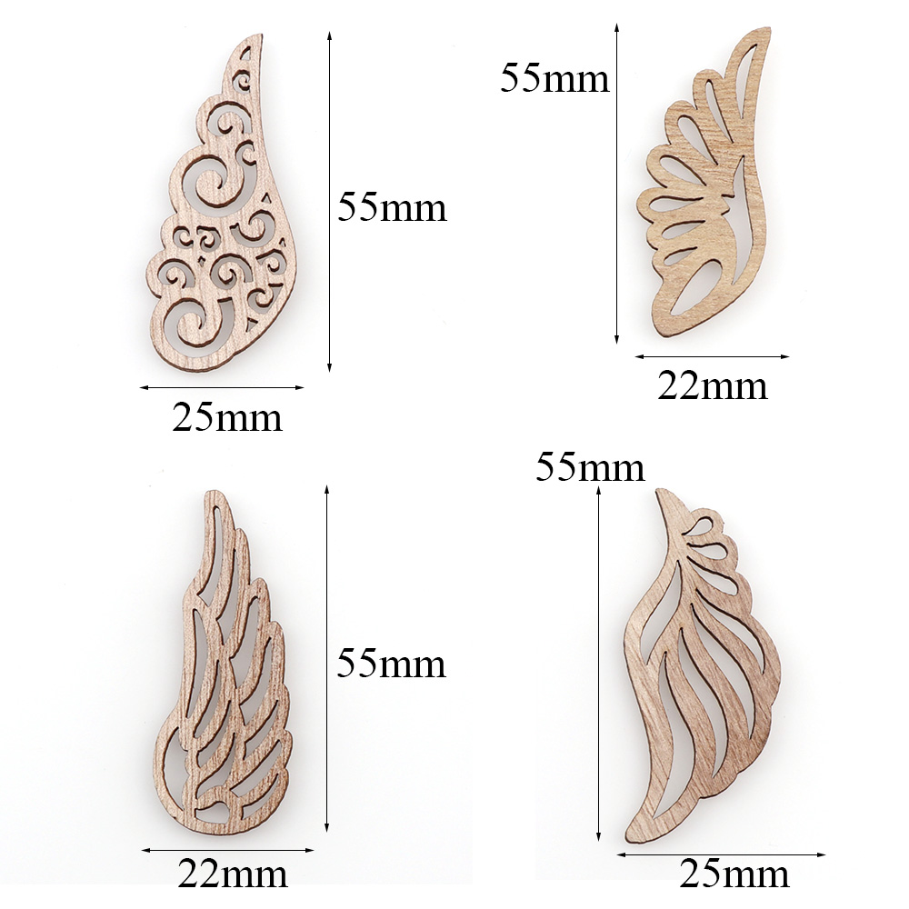 40Pcs/bag 4 Styles DIY Angel W - Craft Embellishments review and price