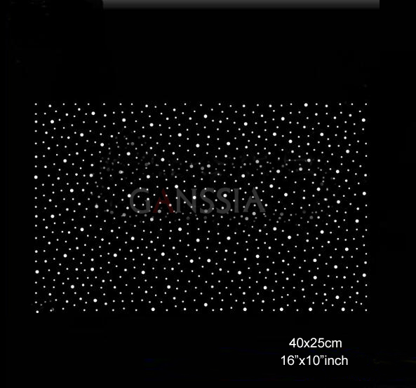 4pcs/lot (40x25cm) Stylish Sta - Hotfix Rhinestone Sheet review and price