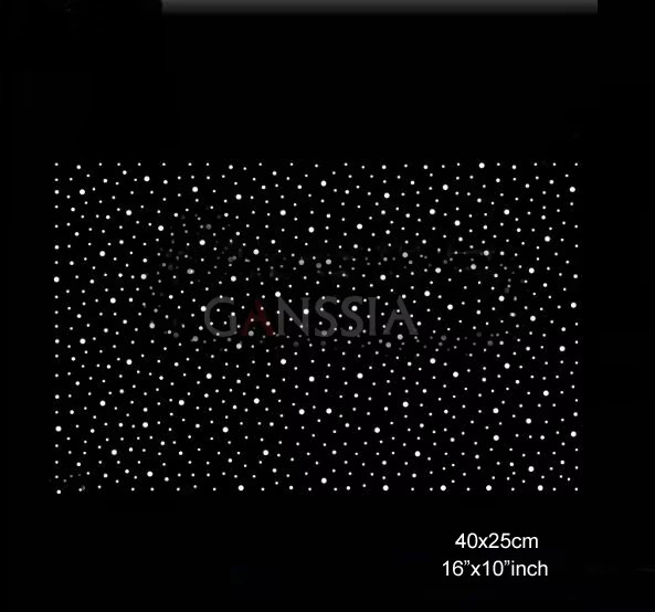4pcs/lot (40x25cm) Stylish Sta - Hotfix Rhinestone Sheet review and price
