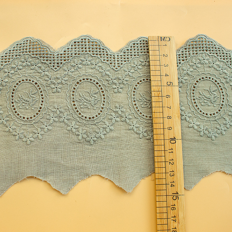 2Yards Colorful  Cotton Embroi - Lace Ribbon Trim review and price