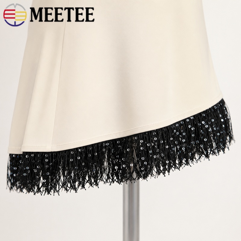 2/5/10M 20cm Sequin Fringe Tas - Fringe Ribbon Sewing review and price