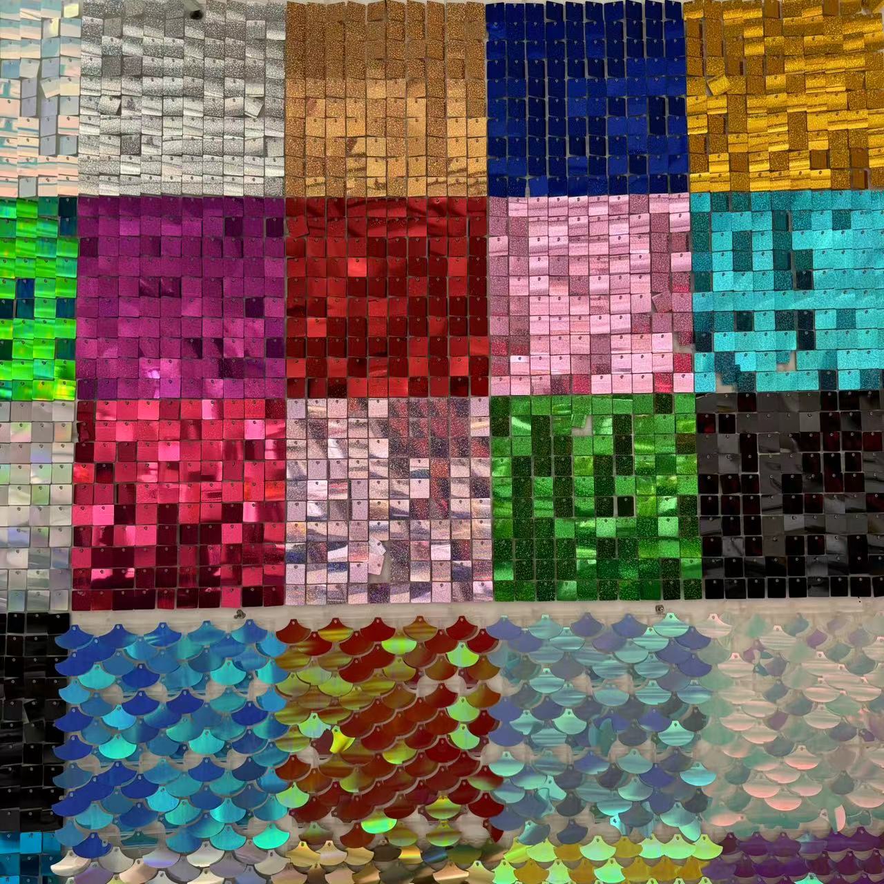 Shimmer Wall Backdrop Panels L - Sequin Fabric Panel review and price