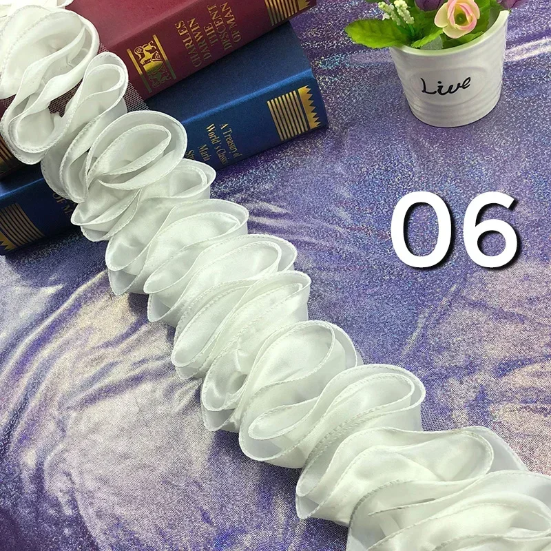 5Yards Pleated Ruffled Trim Sh - Fringe Ribbon Sewing review and price