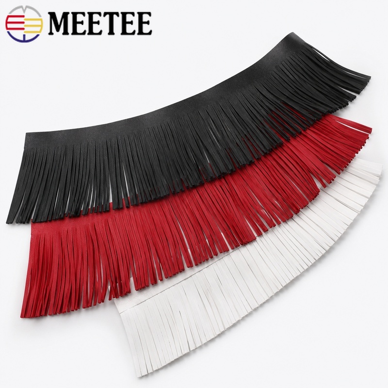 2M 10-30cm Faux Leather Tassel - Fringe Ribbon Sewing review and price